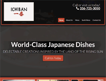 Tablet Screenshot of ichibanjapanese.com